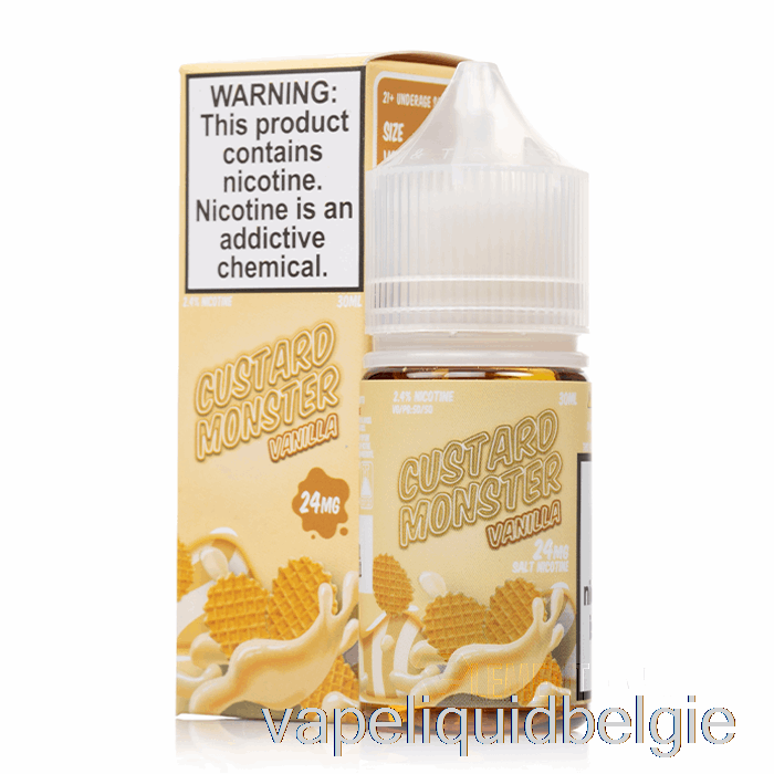 Vape Smaken Vanille - Custardmonsterzout - 30ml 24mg